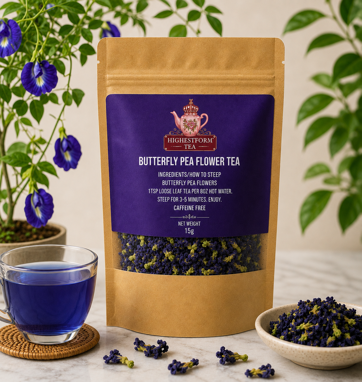 Butterfly Pea Flower Tea